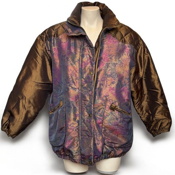 Jacket Cyclone Vintage Fall/ Winter Quilted Puffer Bohemian - Picture 1 of 7